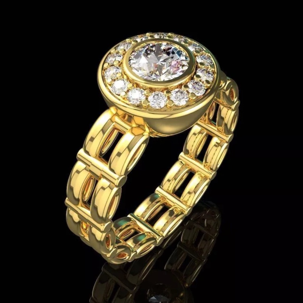 BRIDAL WEDDING RING - Picture 4 of 12